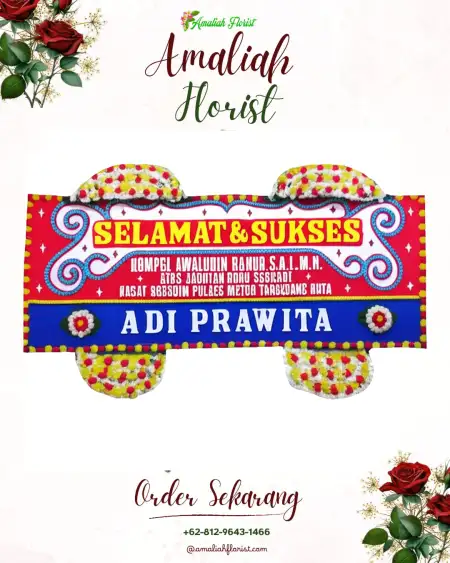Papan Bunga Ucapan Selamat Samborejo