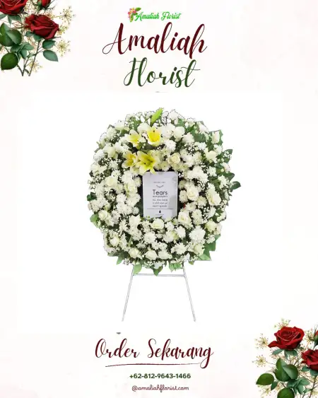 Krans Bunga Duka Samborejo